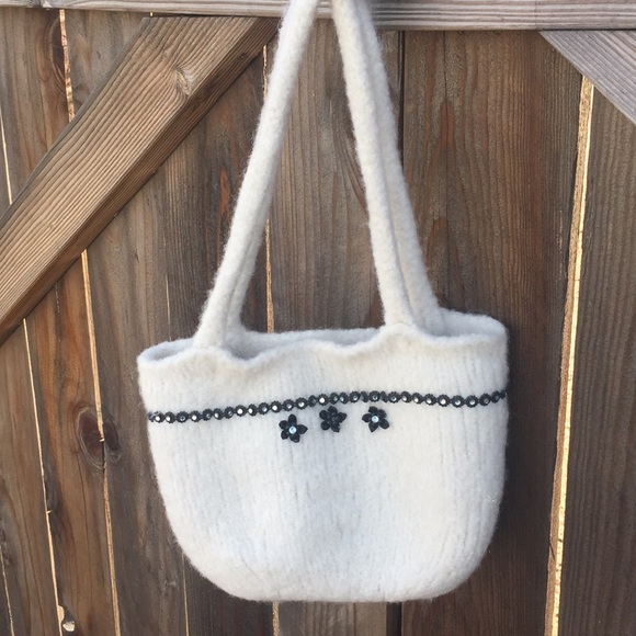 Handmade Beautiful party Felted Purse NWT - Picture 2 of 3